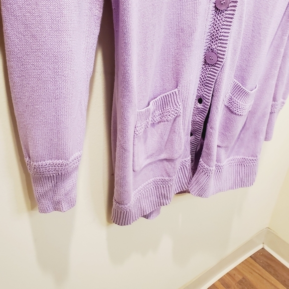 ISAAC MIZAHRI Live!  BUTTON DOWN CARDIGAN SIZE M - Picture 6 of 13